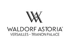 Logo Waldorf Astoria, groupe hôtelier partenaire du CMH