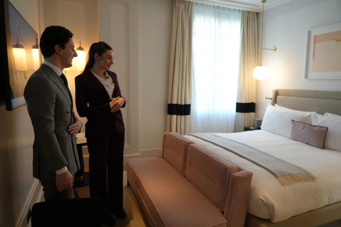 Visite de l'hôtel Kimpton par les étudiants du CMH — photo 1