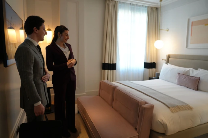Visite de l'hôtel Kimpton par les étudiants du CMH — photo 1