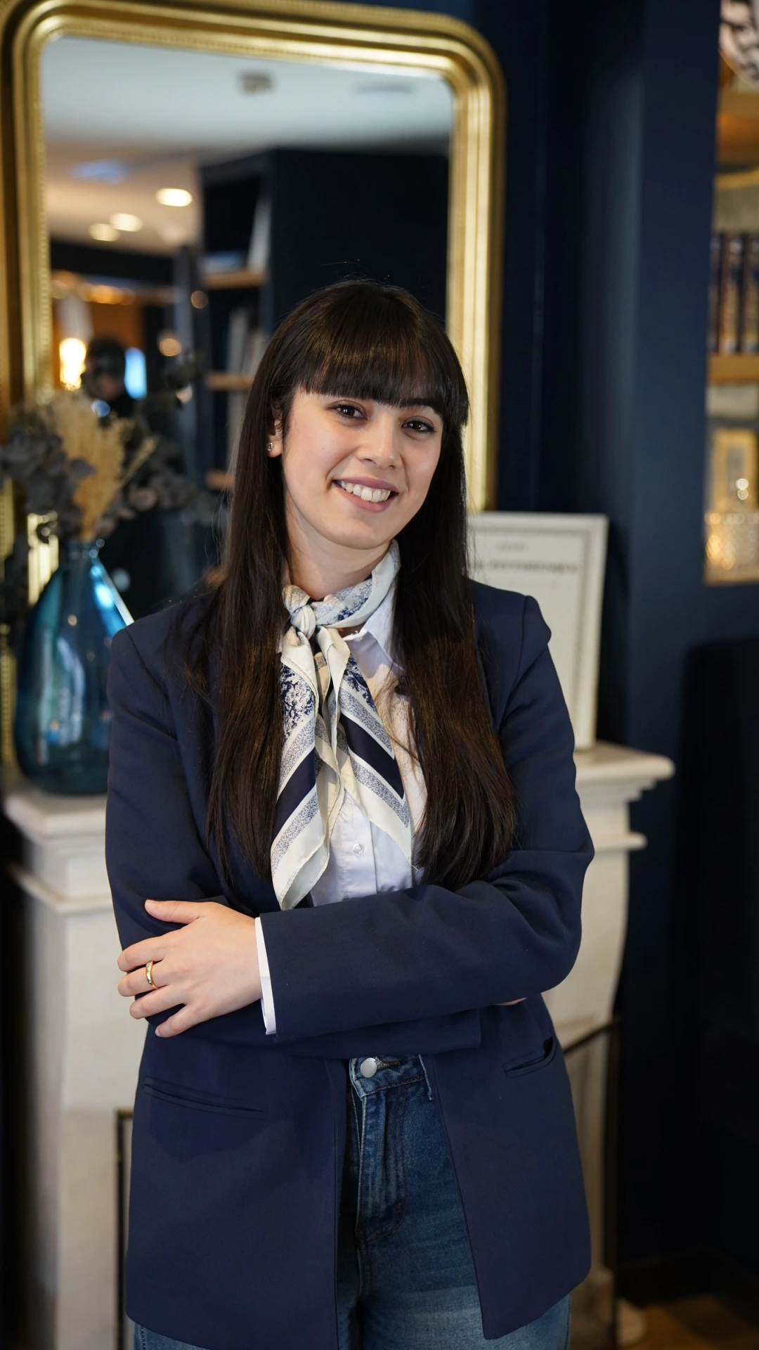 Étudiante du CMH en alternance à l'hôtel Le Bleu de Grenelle