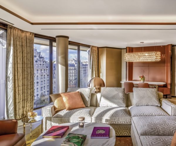 Suite Living Room Bulgari Hotel Paris
